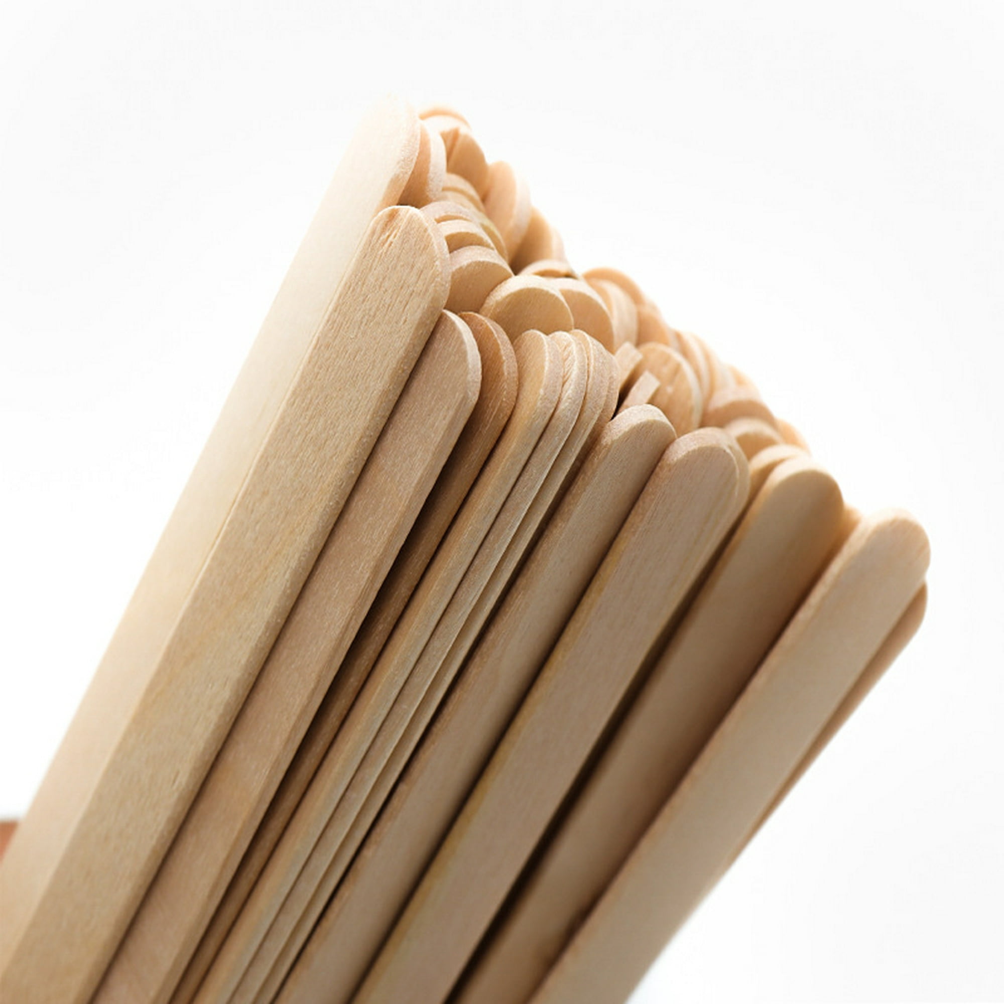 Palitos de bambú natural, palos de madera para manualidades, 15.75 pulgadas  de largo x 3/8 pulgadas de ancho (50 piezas)