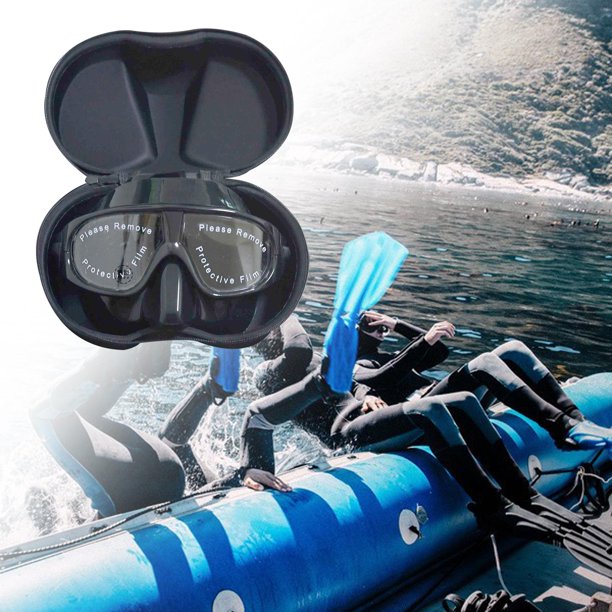 Gafas de buceo Irfora Adultos Máscara de apnea Buceo antiniebla Snorkeling  Máscara de natación Buceo Lente de vidrio templado Gafas para hombres  Mujeres Irfora Gafas de buceo