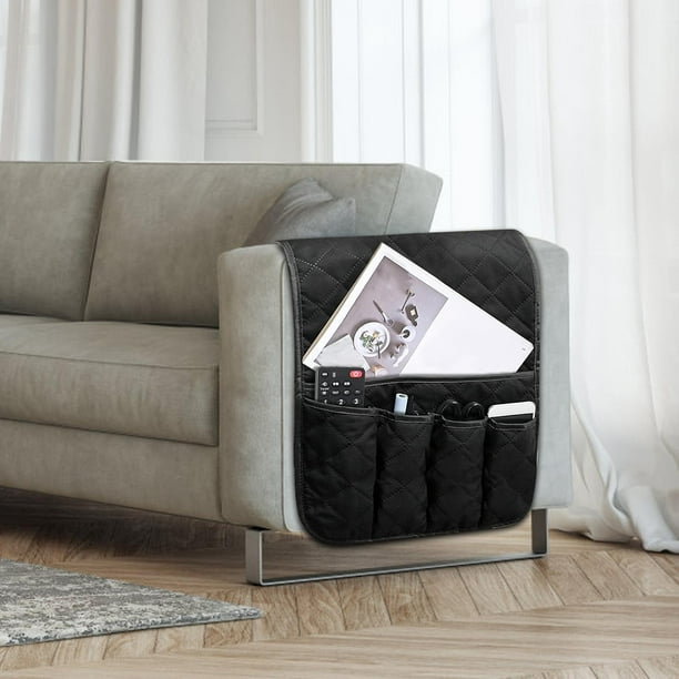 Sofá sofá reposabrazos organizador sofá almacenamiento organizador bolsa  multifunción bolsa sofá reposabrazos bolsa sofá bolsa colgante para BLESIY  bolsas de almacenamiento junto a la cama