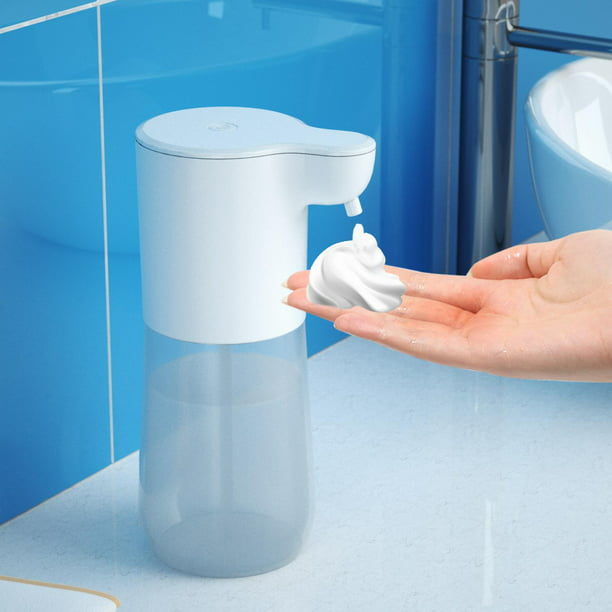 Dispensador de gel antibacterial o jabón líquido, automático de 600 ml