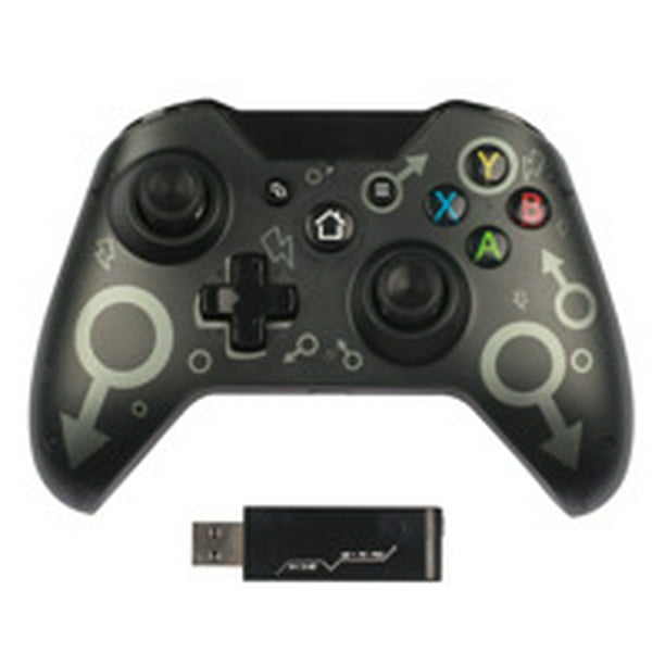 Controlador de juegos Inalámbrico 2.4G Para Xbox 360 (Negro)