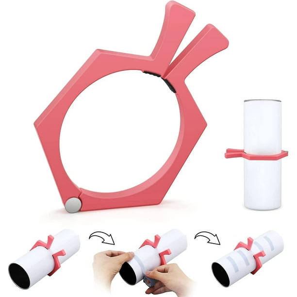Sublimation Tumblers Pinch, Rose Red Holding Tool Pinch Perfect Tumbler  Clamp 20 Oz Sublimation Blanks de larga duración Pinch Tumbler Clamp para  sublimatio