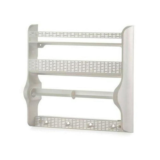 Soporte Rack De Cocina Para Servilletas Papel Aluminio Plastico Organizador