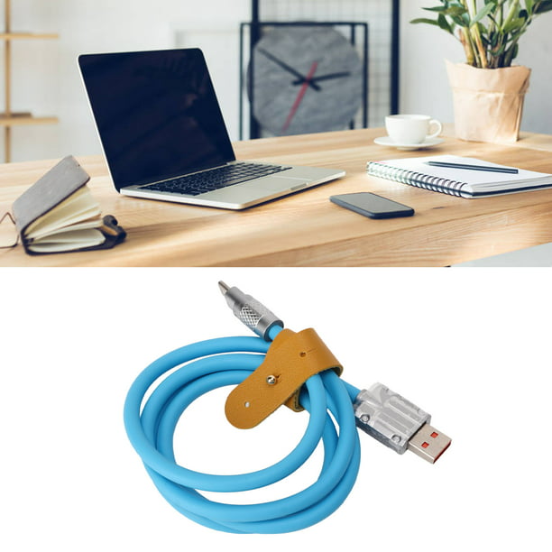  Cable de carga rápida USB a tipo C de 66 W, cable de datos de carga  rápida de 6 A, cable USB a tipo C de 66 W, cable USB tipo