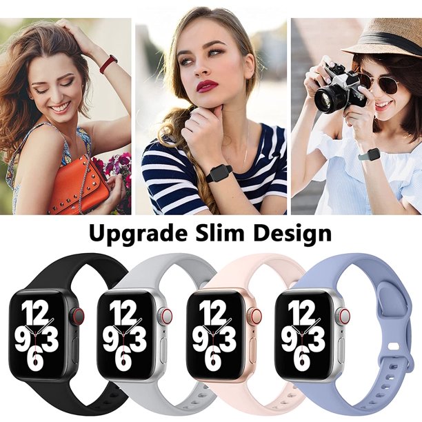 Correa para Apple Watch Series 6 / SE 38 mm 40 mm Mujer, Correa femenina  Reemplazo de correa para iWatch SE Series 6 5 4 3 2 1 38 mm 40 mm - Azul  cielo, 38 mm/40 mm Sincero Joyeria