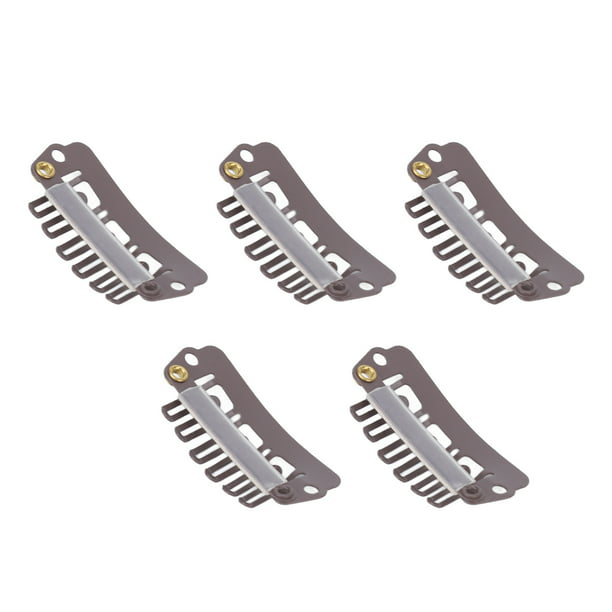 Broche de clip para colgante, 60 piezas de 3 tamaños de clip de pinza de  acero inoxidable para hacer joyas, manualidades, bricolaje, 0.591 in/0.630