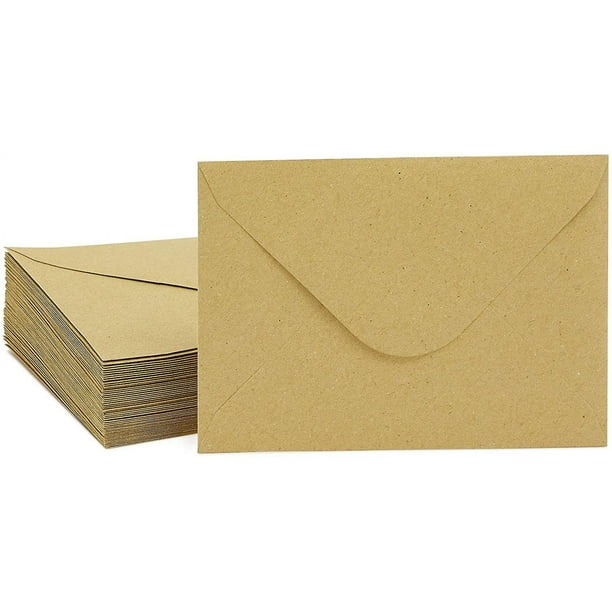 Sobres Kraft para invitaciones - Sobres papel Kraft para bodas