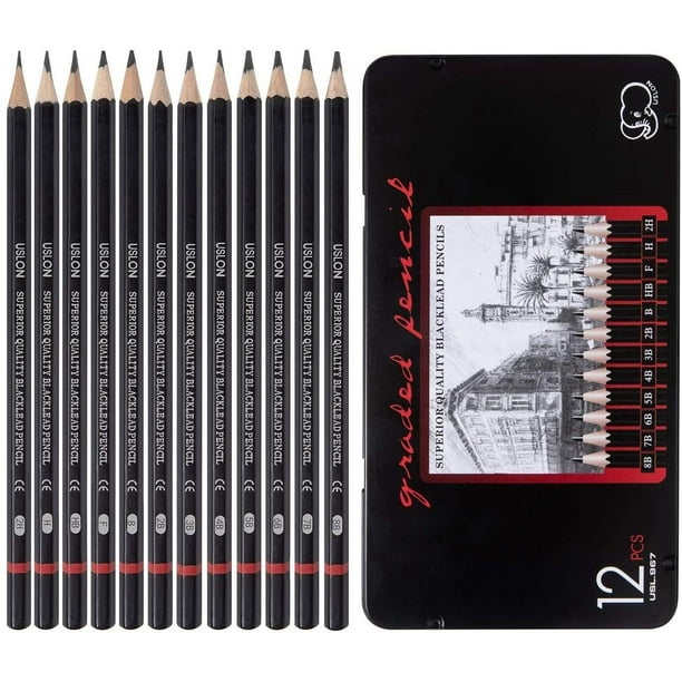 20 piezas kit de lápiz de dibujo profesional / juego de lápiz de boceto de  Marie / crayón de carbón / herramientas de artista de dibujo / herramientas  de artista de lápiz / envío gratis -  México