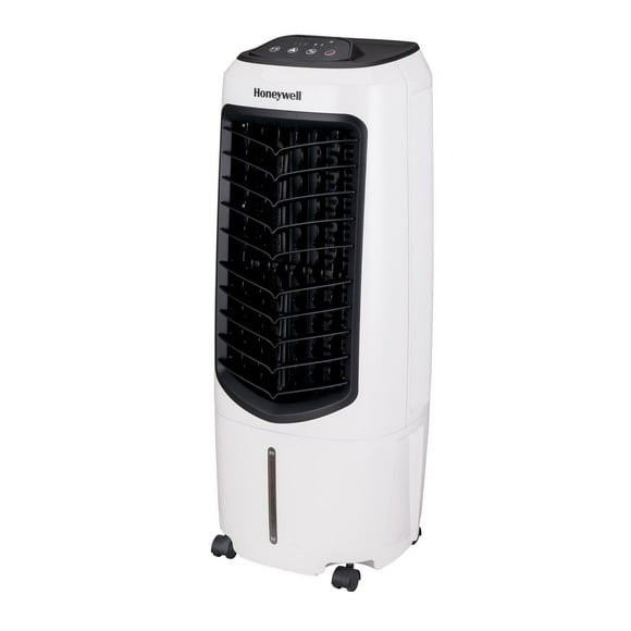 enfriador de aire evaporativo honeywell tc10pe con ionizador y panel antibacterial 10 litros enfría hasta 11 m2