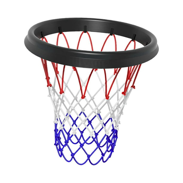 VEVOR VEVOR Aro de baloncesto, aro de baloncesto montado en la puerta de la  pared, resistente Q235, reemplazo de portería de baloncesto con borde  flexible con red, aro de baloncesto estándar de