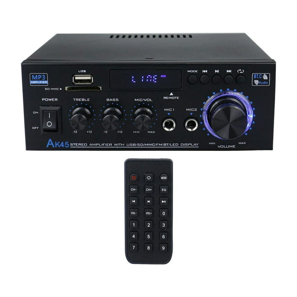 Amplificador de potencia AK45 40W x 2 Salida Amplificador de audio