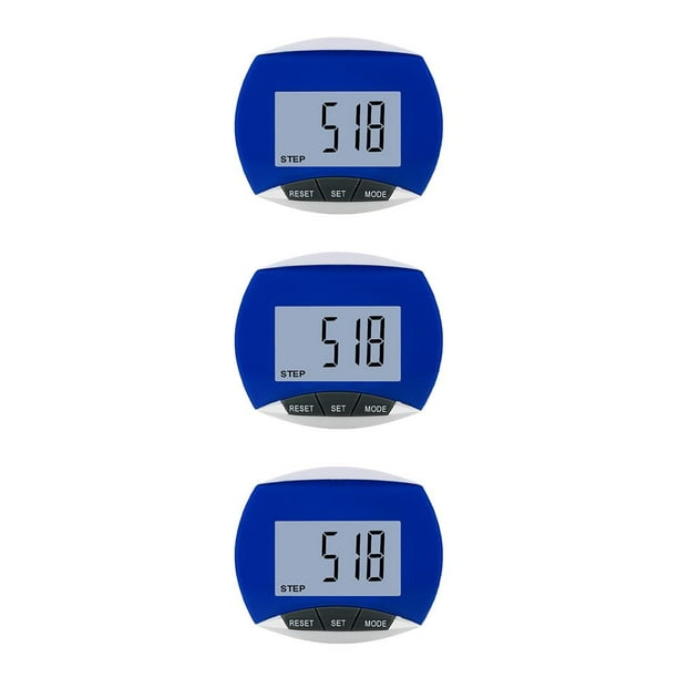 Podómetros y relojes cuenta pasos para medir la distancia recorrida