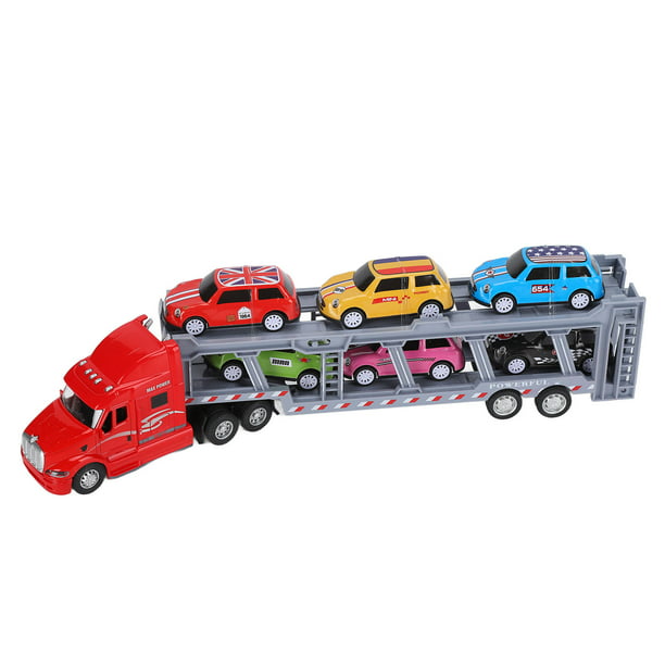 Juguetes para niños de 3 4 5 6 7 años - Vehículos de construcción  Transporte Camión Portador Juguete Niños Juguetes Camión para niños  pequeños Niñas, Regalos de cumpleaños de Navidad para niños