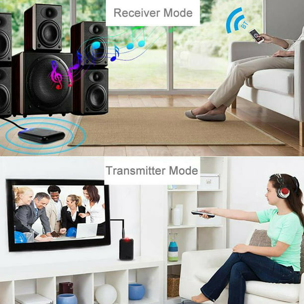 TROND Transmisor Receptor Bluetooth 5.0 para TV a Auriculares, 2