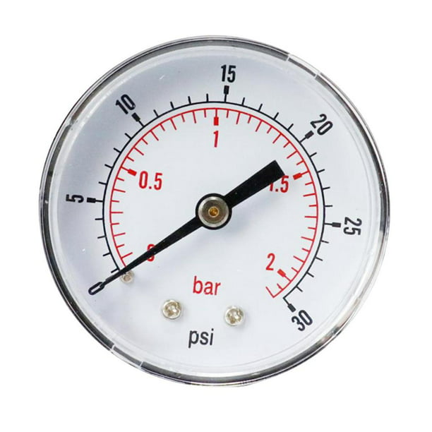 Manómetro de Presión Tipo Radial 0 - 30 psi.