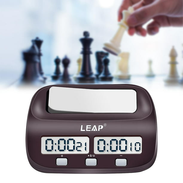 2x de reloj temporizador de ajedrez electrónico de ajedrez de competición  profesion reloj de ajedrez Hugo Reloj de ajedrez digital
