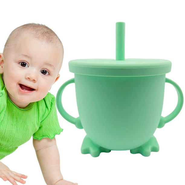 Vaso de silicona para bebés, vasos de entrenamiento