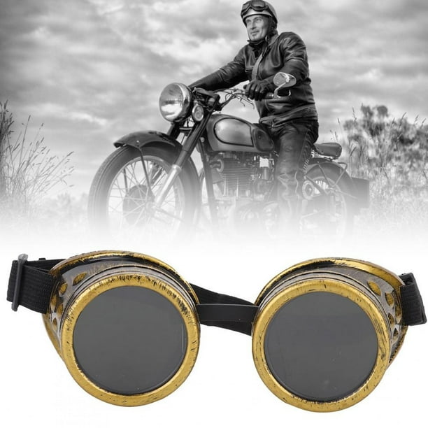 Gafas de Motocross para hombre, lentes de seguridad para casco de
