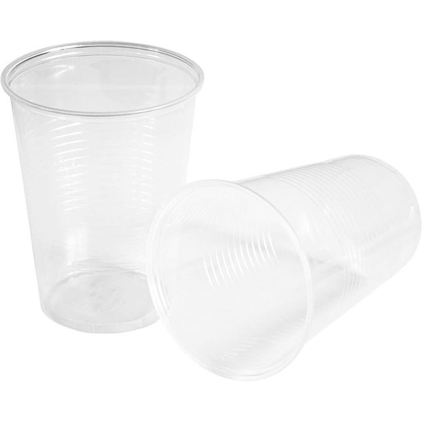 250 vasos de plástico transparente | Vasos de plástico de 9 onzas | Vasos  desechables transparentes …Ver más 250 vasos de plástico transparente 