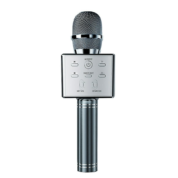 Micrófono Bluetooth V5.0 Micrófono inalámbrico recargable Micrófono de mano  portátil para karaoke, o Irene Inevent EL001174-01B