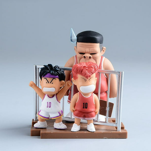 Figuras de acción de SLAM DUNK para niños, juguetes coleccionables de Anime  Haruko Akagi Sakuragi Hanamichi SHOHOKU, equipo de baloncesto, regalosChina  Gong Bohan LED