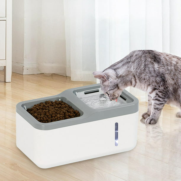 Dispensador de agua para perros de 1 galón, dispensador automático de agua  para gatos, gran capacidad para mascotas pequeñas y medianas (agua azul)