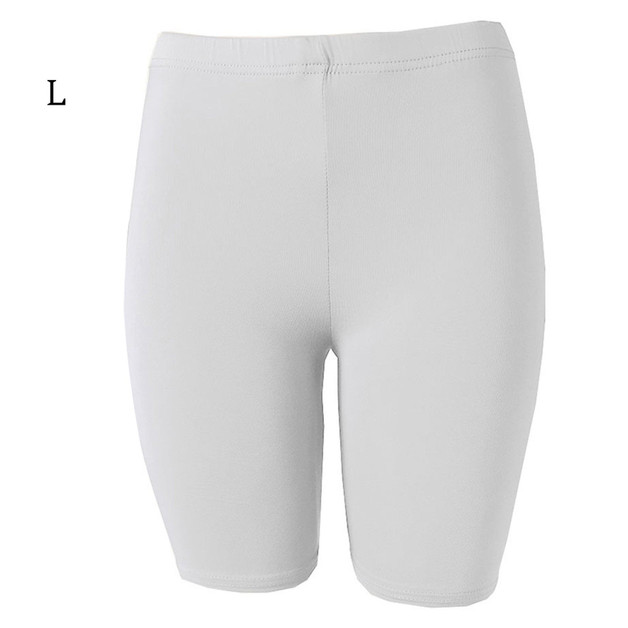 Leggings Fitness Sport Stretch Short Pants Mujer Pantalones de yoga, Blanco,  L Sweethay AP002149-11