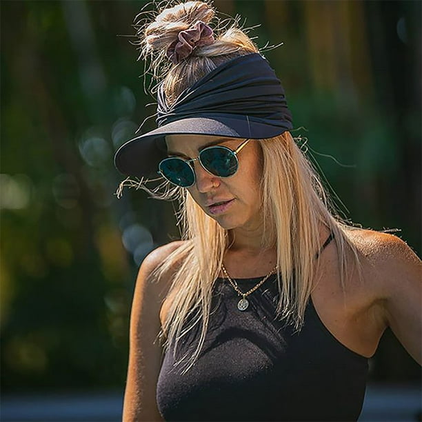 Visera verano para mujer con tapa hueca gorra Casual para viajes al aire libre pya Camping sender Sunnimix Sombrero de visera de verano | Walmart en línea