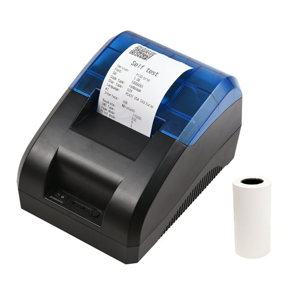 Impresora térmica de recibos de 58 mm Impresora de conexión inalámbrica USB  y BT de escritorio Abanopi Impresora de etiquetas