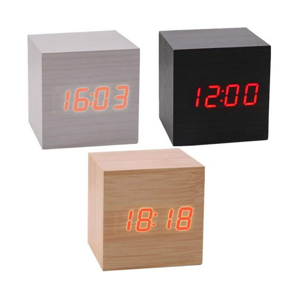 Reloj cubo led instrucciones hot sale