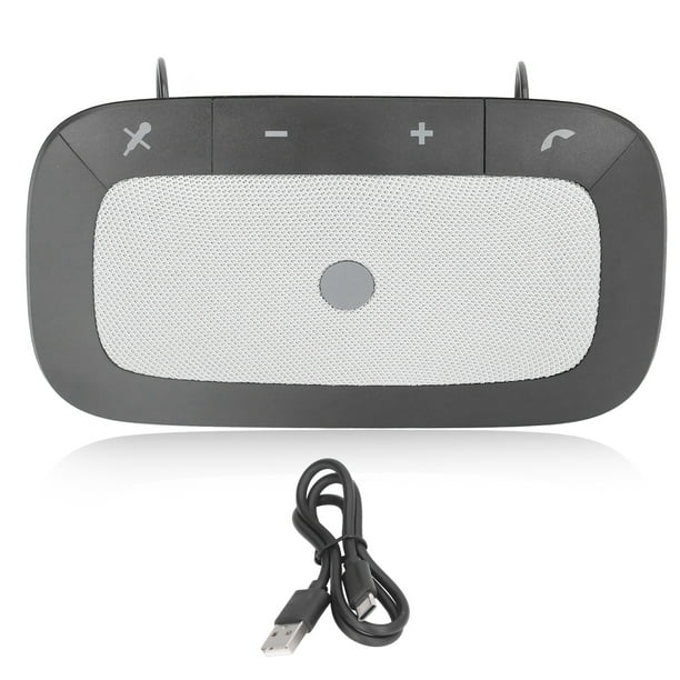 Altavoz manos libres Bluetooth coche para teléfono celular, altavoz de  teléfono Bluetooth para coche, encendido automático apagado coche Bluetooth
