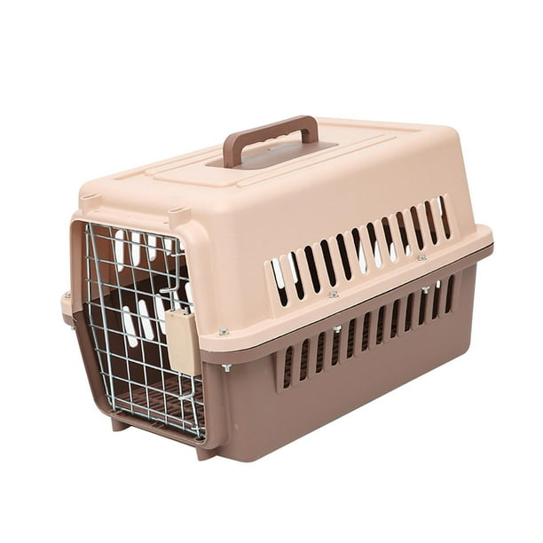 Jaula portátil para perros y gatos, jaula para nido, cápsulas, suministros  para mascotas, transporta jinwen Jaula de transporte