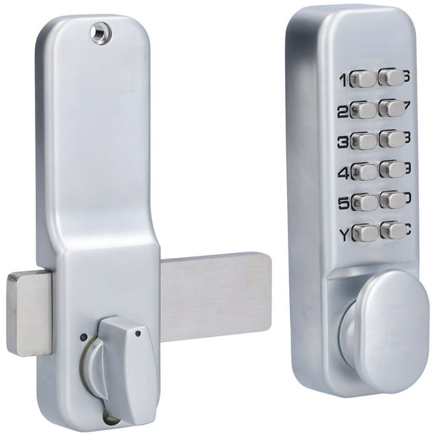 Cerradura de código mecánica impermeable, combinación de código de 1 a 11  dígitos, cerradura de seguridad con contraseña, cerradura de puerta de