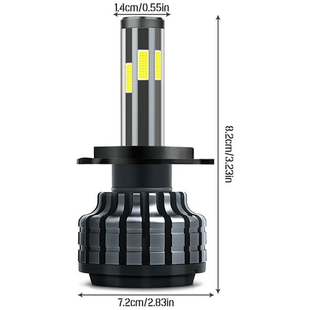 Juego de bombillas LED para coche H7