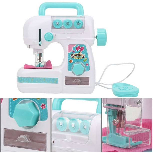 Mini máquina de coser a batería máquina de coser eléctrica de juguete para  niños regalos educativos ANGGREK Otros