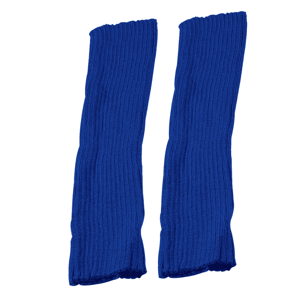 Qarigey 1 par de calcetines para piernas, para mantener el calor en  invierno, 1 par de mangas para piernas, calentador de pantorrilla de punto  de Color Medias azul Qarigey AP000048-05