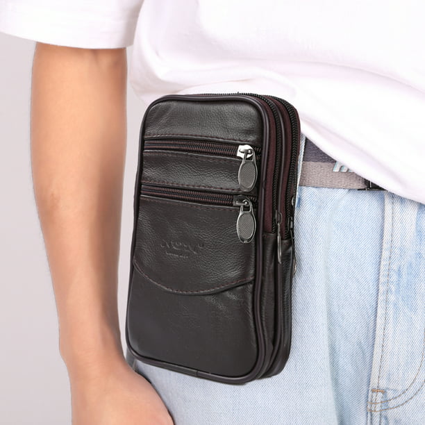 Bolso bandolera de tela Oxford para hombre bolsa pequeña cuadrada de  Likrtyny hombro con múltiples bolsillos bolso cruzado informal de viaje  2021