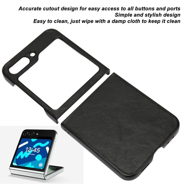 Funda para Teléfono con Pantalla Plegable para Galaxy Z Flip 5 Protección  Resistente a los Arañazos Control Conveniente Diseño Exquisito Fácil de  Limpiar Diseñada para ANGGREK Otros