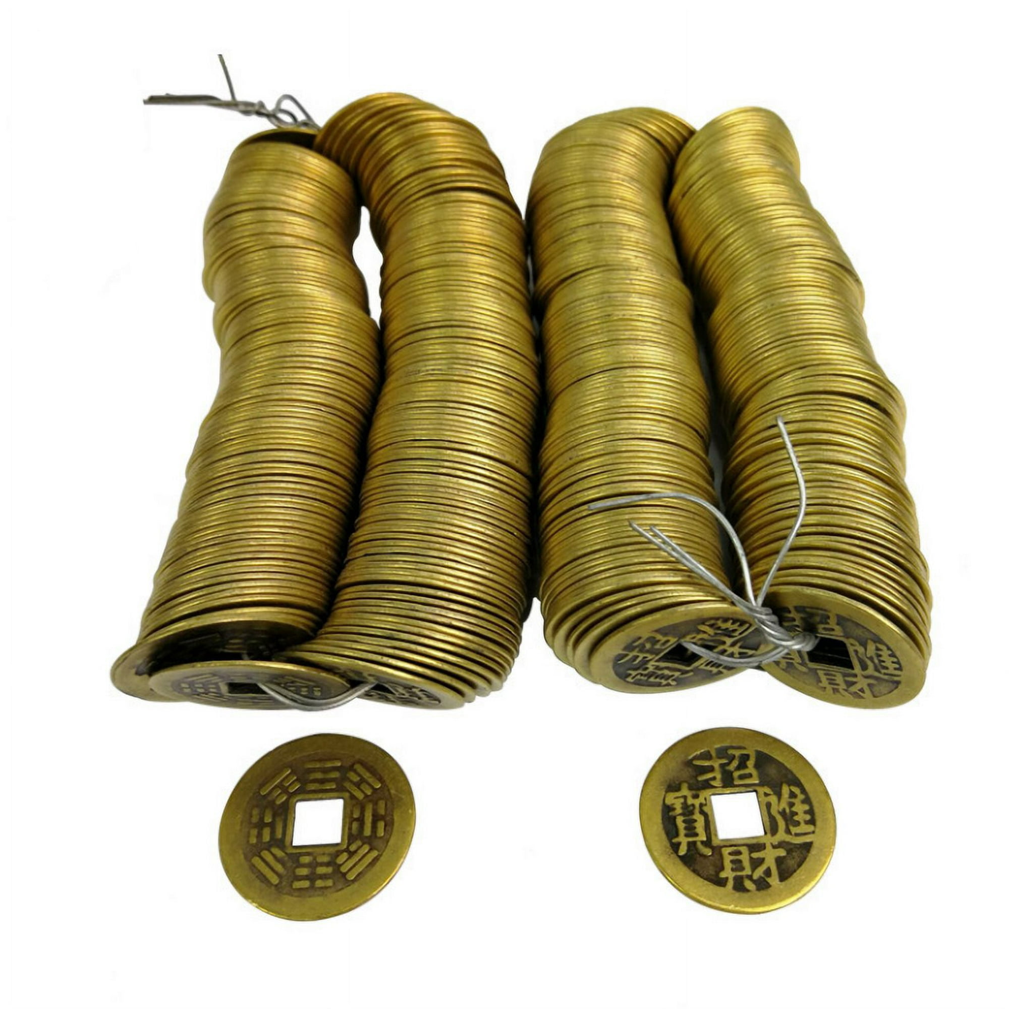Monedas chinas de la fortuna, monedas Feng Shui I-Ching, monedas