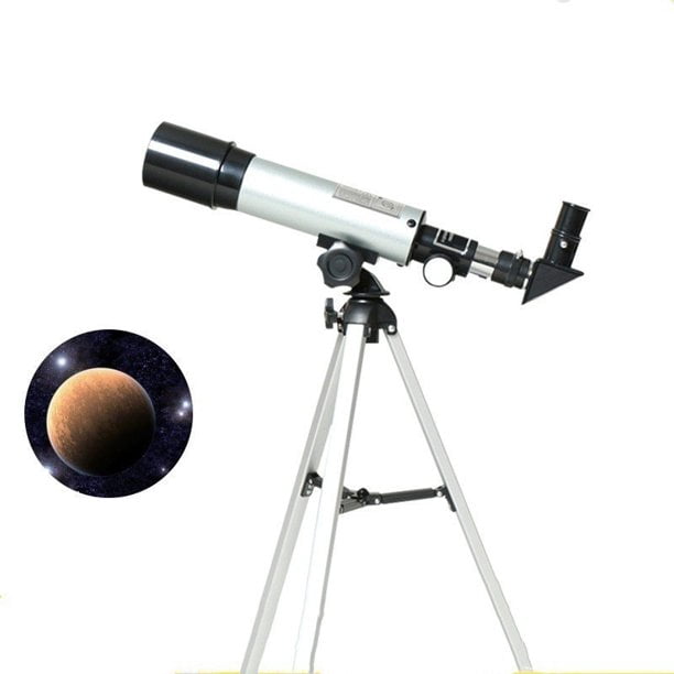 Telescopio astronómico de 4.488 in, telescopio refractor para niños,  telescopio adecuado para niños, telescopios para adultos astronomía,  estudiantes