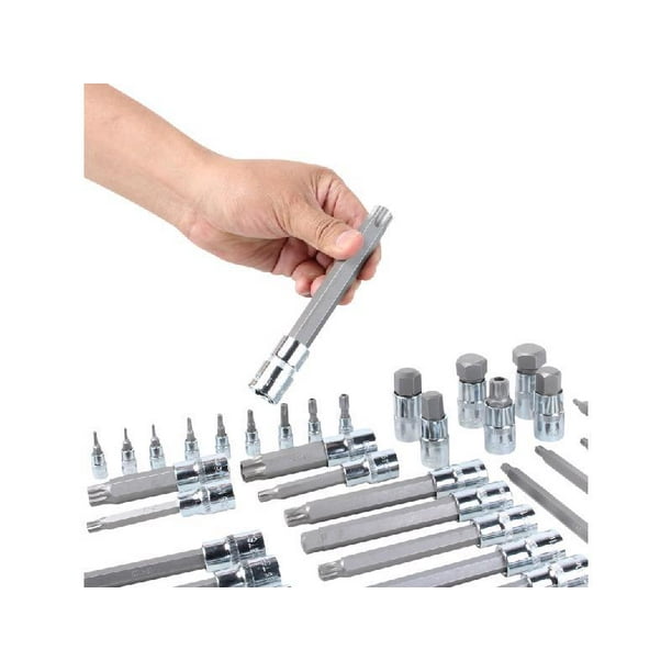 JUEGO DE PUNTAS TORX PARA AJUSTE DE MOTOR 38 PIEZAS MIKELS Modelo PTAM-38 -  Tiendas Mikels Mexico