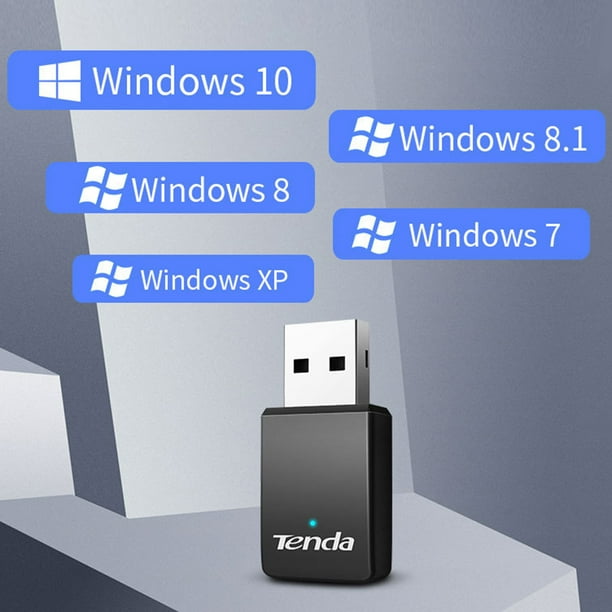 WI-FI Computadores PC TENDA U9 Tarjeta de Red USB Doble Banda