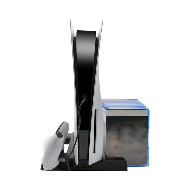 Klack Base de Refrigeración para PS5 con Soporte para Auriculares Cargador  y Organizador, PcCompone