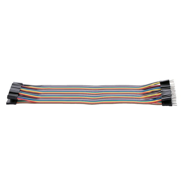Cable Hembra Macho 40 x 1 pin 20cm Female - Male Jumper Cables for Arduino  - La Tienda del Tecnófilo