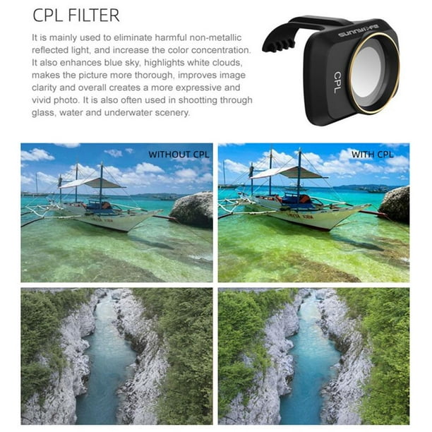 Filtro de polarización circular (CPL) + de apto para perfke lente de filtrado de la | Walmart en línea