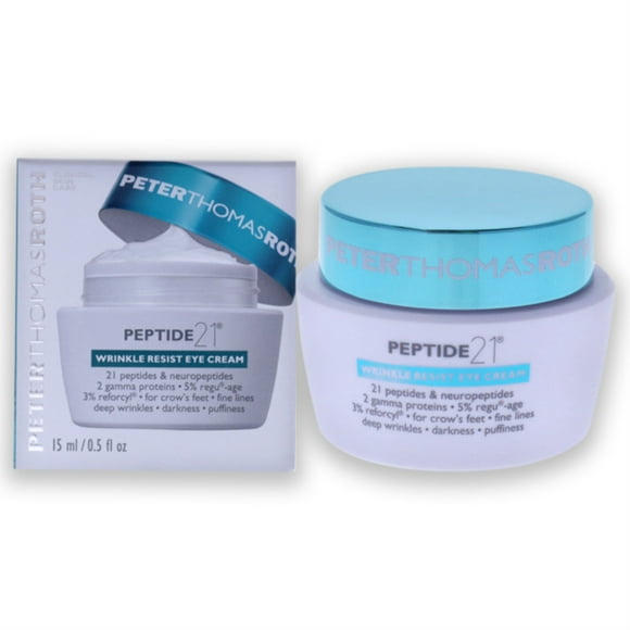peptide 21 crema para ojos resistente a las arrugas de peter thomas roth para unisex  05 oz crema peter thomas roth i0115963
