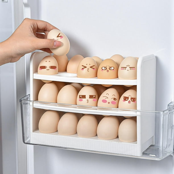 Soporte Para Huevos Para Nevera, Organizador Huevos