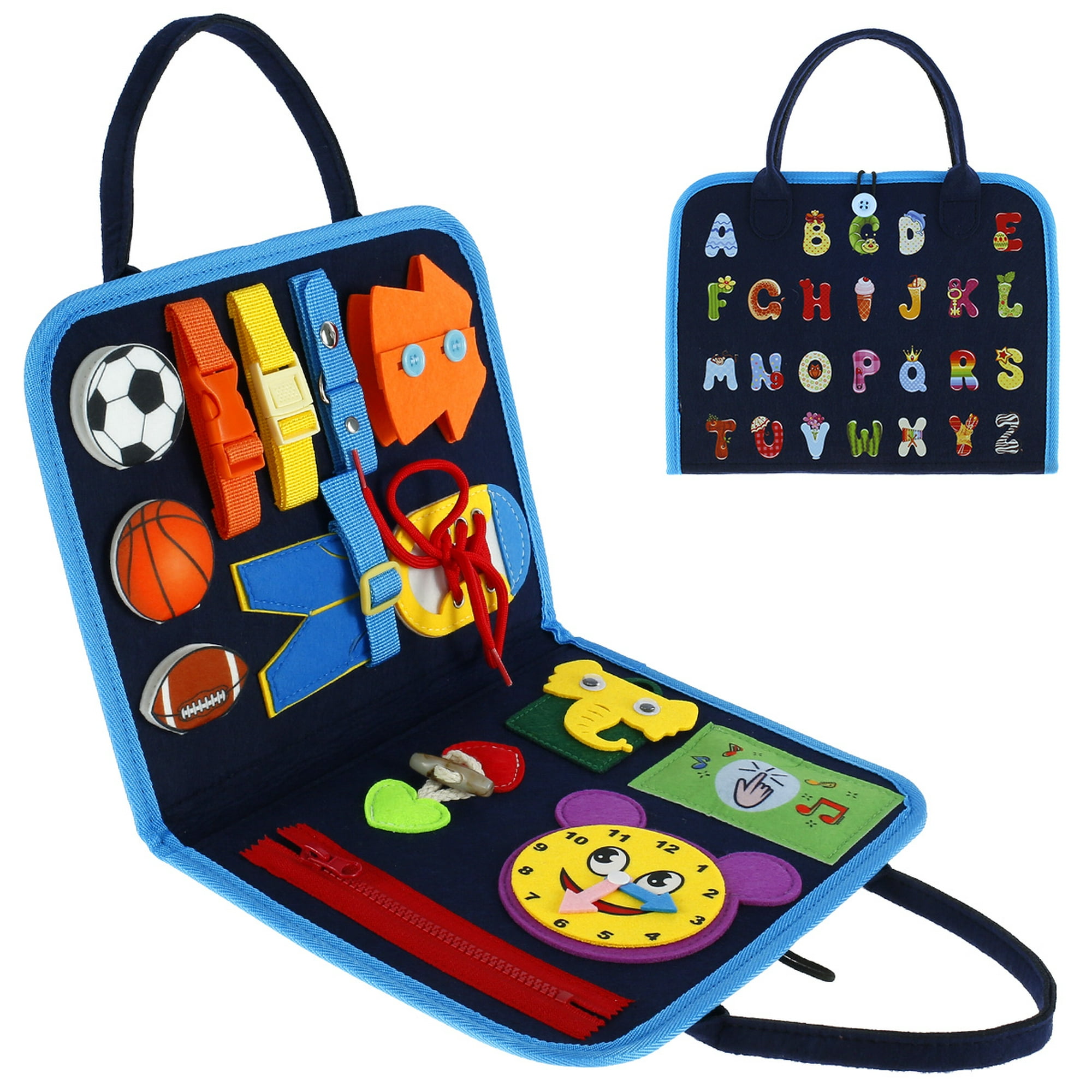 juguetes para niños de 2, 3 y 4 años, juguetes educativos de desarrollo  para niños pequeños, regalos, números, colores, formas, juguetes de  aprendizaje temprano para vehículos (3 paquetes) Shuxiu Wang 8390615141000