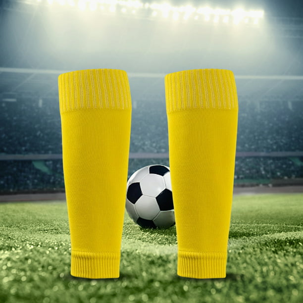 Calcetines amarillos de fútbol para adultos / niños Calcetines