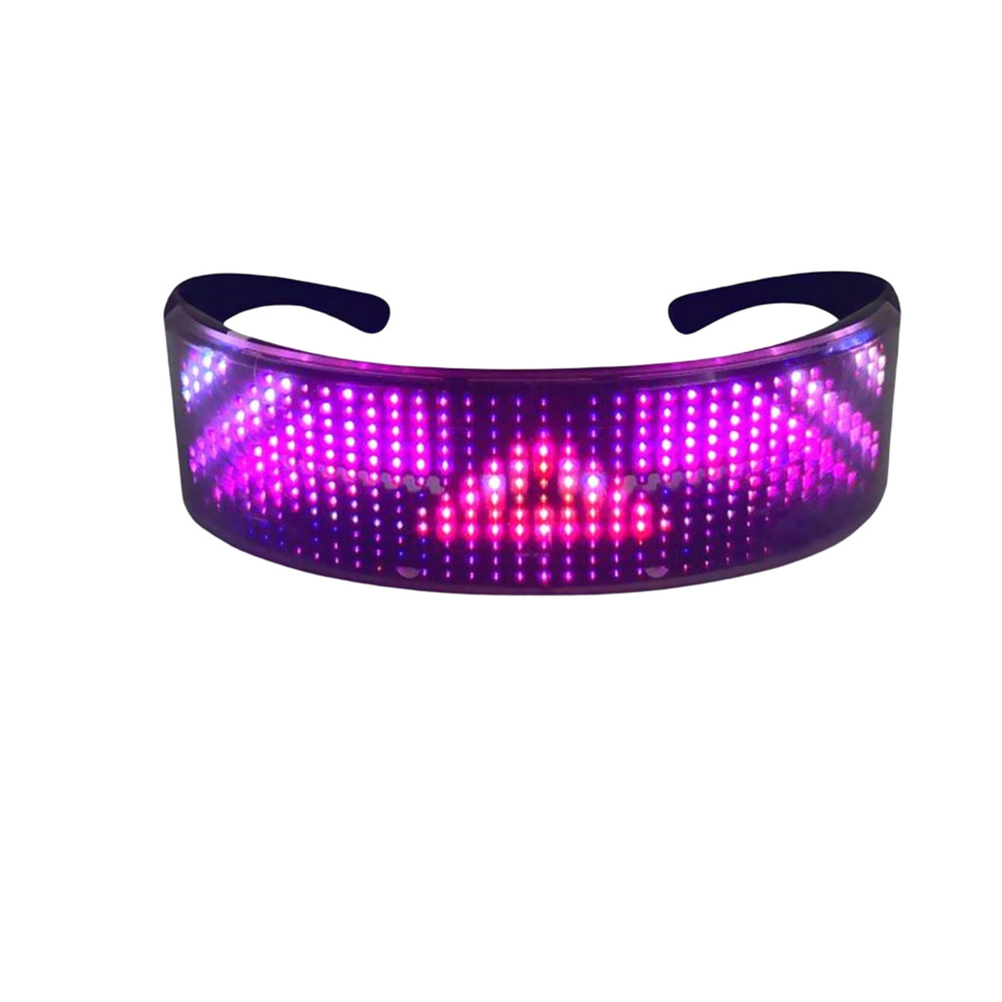 Gafas LED luminosas compatibles con Bluetooth, Control por